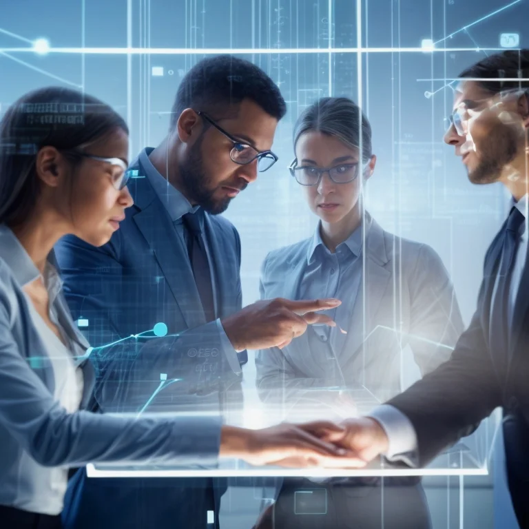 Participants collaborating in a cybersecurity workshop